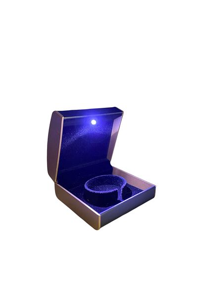 MeGass Dekor Leather Handcuff Box with Light