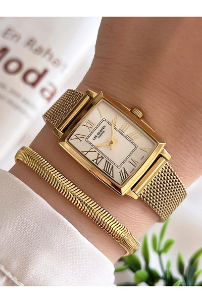 Lee Cooper Vintage Series Steel Band 3 Atm Water Resistant Women Wrist Watch Blc08071.130
