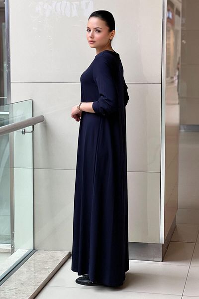 Ceremony Basic Long Sleeve Bamboo Dress