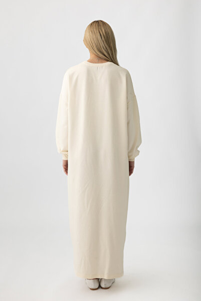 Suede Style 5612 - 2 Жіноче плаття з коміром з двома нитками