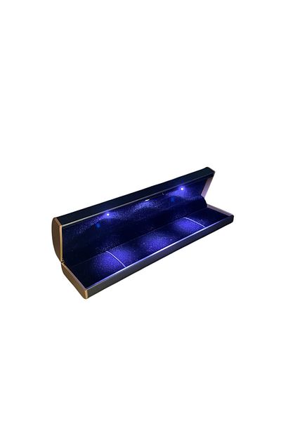 MeGass Dekor Leather Bracelet Box with Light