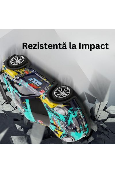 Velixo Rc Racing Car, Light Effects, Durable Tires, 2.4ghz Remote, Rechargeable Battery Included