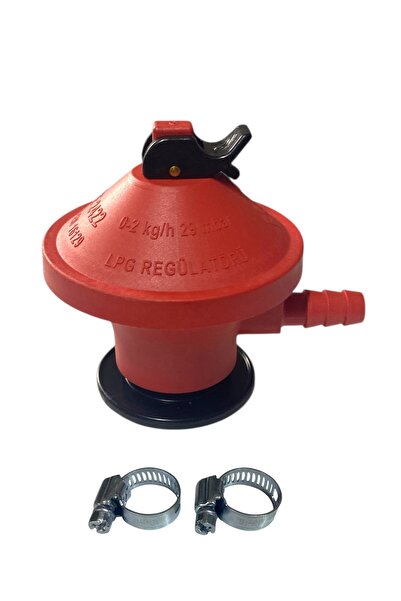 bm büromekanik Ev Tüp Başlığı 12kg Dedantör Her Marka Şişman Tüpe + 2ad Kelepçe