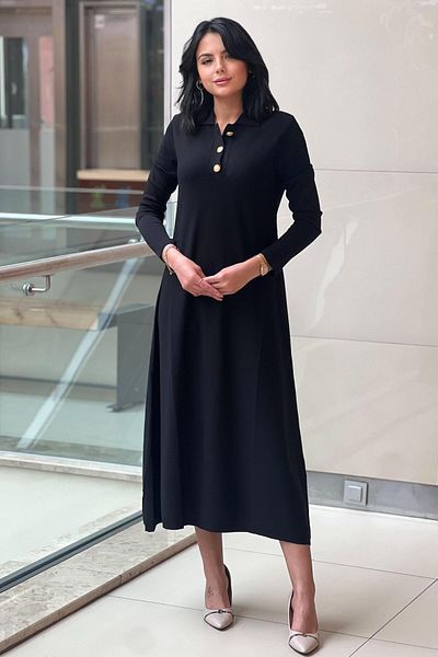 Nuss Mercerized Bell Dress
