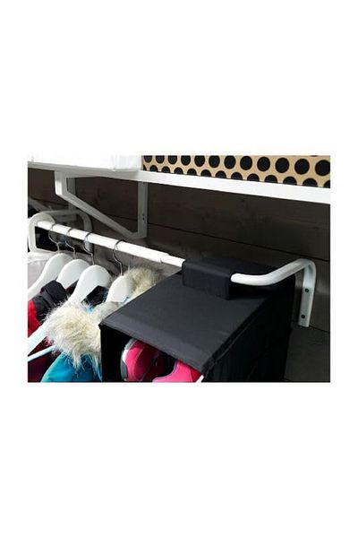 rexa Clothes Bar Stand White 16*60cm