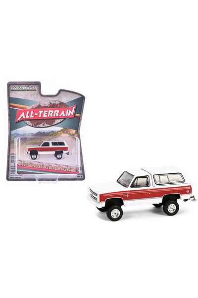 TOYFEST Greenlight 1/64 All-Terrain Series 16- 1984 Chevrolet K5 Blazer Silverado