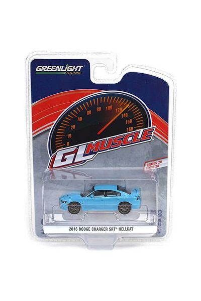 TOYFEST Greenlight 1/64 Muscle Series 28- 2016 Dodge Charger Srt Hellcat