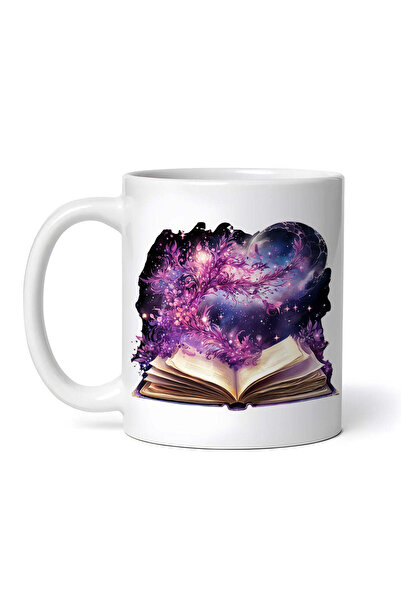 OEM Cană albă personalizată, Magie Neagră, INOVATIX®. 330ml