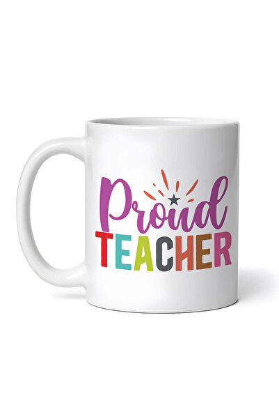 OEM Cană albă personalizată, Profesor Mândru, INOVATIX®. 330 ml