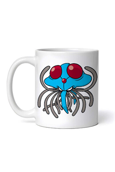 OEM Cană albă personalizată, Pokemon Tentacool, INOVATIX®. 330 ml