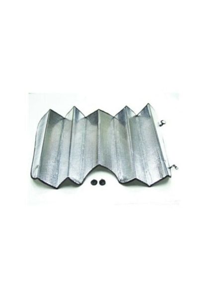 ÇAYLAR AVM Parasolar din aluminiu metalizat lucios - cu bule, pliabil, automat (128x58cm)