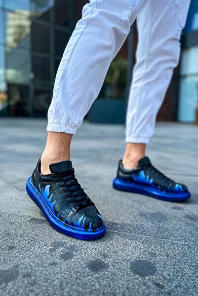 Chekich Ch254 Cst Pittura Erkek Ayakkabı 534 Mavı Alev