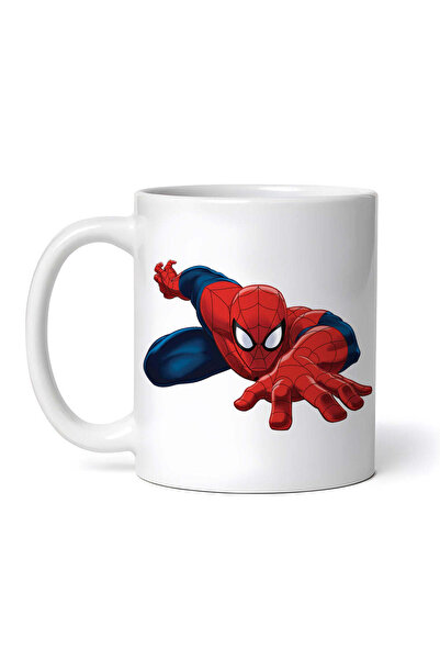 OEM Cană albă personalizată, Spider Man Climbing, Inovatix®. 330ml