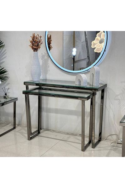 private house Nesting Tables - Gray