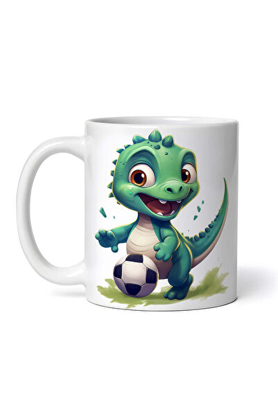 OEM Personalized white mug, Hydra dinosaur baby, INOVATIX®. 330ml