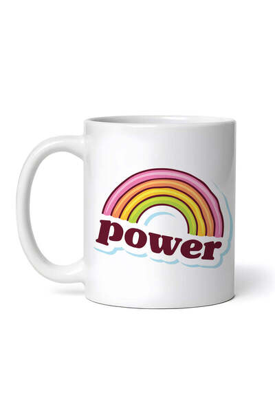 OEM Cană albă personalizată, Power, INOVATIX®. 330 ml