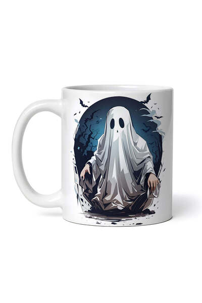 OEM Cană albă personalizată, Elf de la Miezul Nopții, Inovatix®. 330 ml