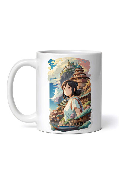 OEM Εξατομικευμένη Λευκή Κούπα, Νεαρή Γιαπωνέζα, Inovatix®. 330ml