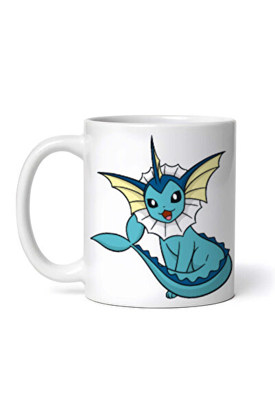 OEM Cană albă personalizată, Pokemon Vaporeon, INOVATIX®. 330 ml