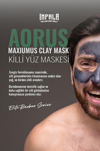 IMPALA Clay Mask Mud Mask Aleo Vera Mud Mask 400Gr