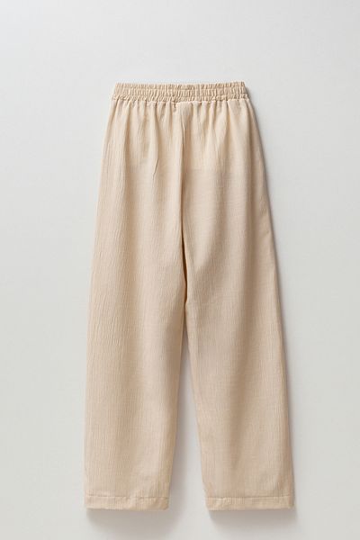 DMB BOYS & GIRLS Girl's Summer Cotton Trousers with Elastic Waist