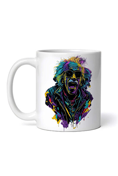 OEM Cană albă personalizată, Rocker Deghizat, Inovatix®. 330 ml