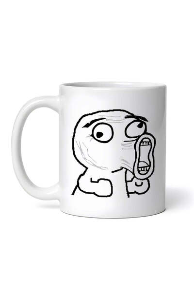 OEM Cană albă personalizată, Lol Meme, INOVATIX®. 330ml