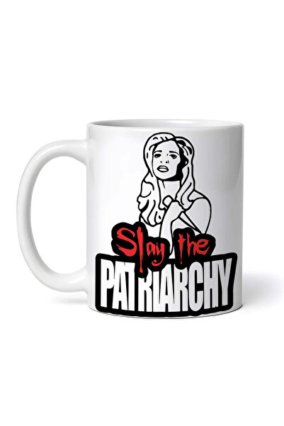 OEM Cană albă personalizată, Slay The Patriarhath, Inovatix®. 330 ml