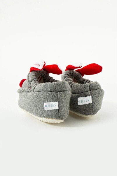 kidszone Non-Slip Sole Throat Elastic Rabbit Figured Comfortable Baby Booties 0-6 Months