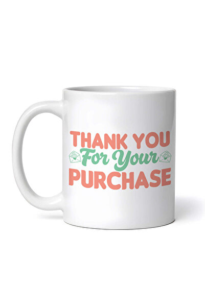 OEM Cană albă personalizată, Vă mulțumim pentru achiziție, INOVATIX®. 330 ml