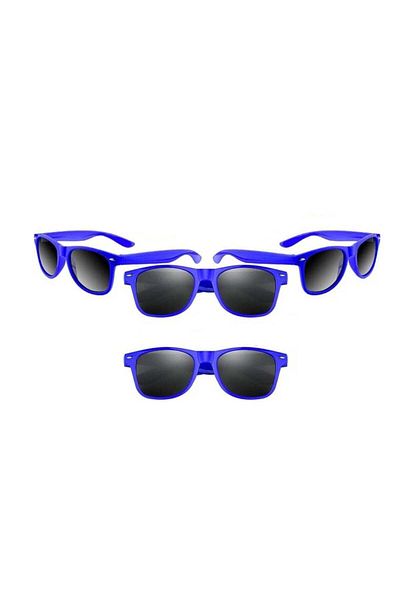 Generic Vitacelli UV Protection Wayfarer Sunglass BLUE Pack of 4 Pieces