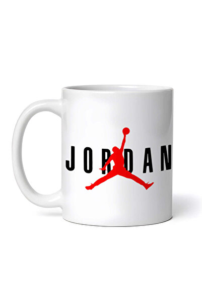 OEM Cană albă personalizată, logo Jordan Air, INNOVATIX®. 330 ml