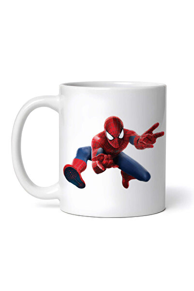 OEM Cană albă personalizată, Spider Man în luptă, Inovatix®. 330 ml