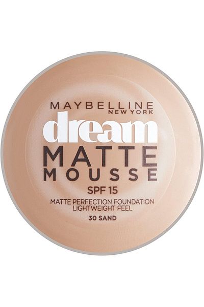 Maybelline New York Maybelline Dream Matte Mousse Spf15 Foundation & Primer 30 Sand,18ml