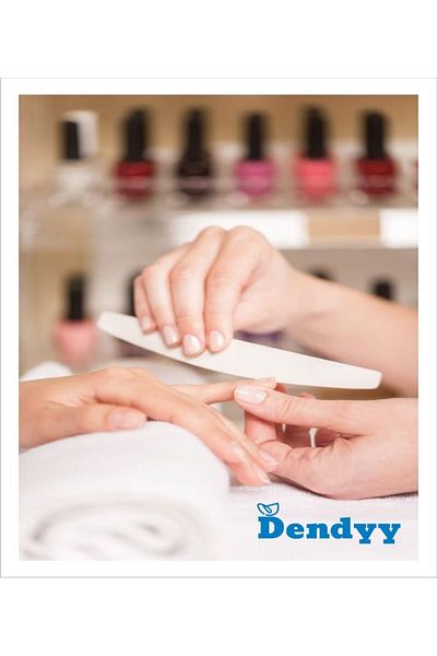 Dendyy Disposable Extra Absorbent Pedicure, Manicure, Drying and Multi-Purpose Towel 40x80 cm (50 Pieces)