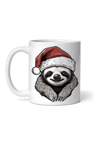 OEM Εξατομικευμένη Λευκή Κούπα, Christmas Sloth, Inovatix®. 330ml