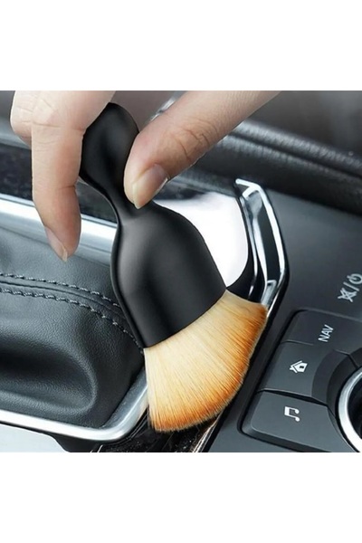 Serzembil Mini Araç Oto Araba Klima Havalandırma Detaylı Temizlik Fırçası Premium Yumuşak Tüylü 1 Adet