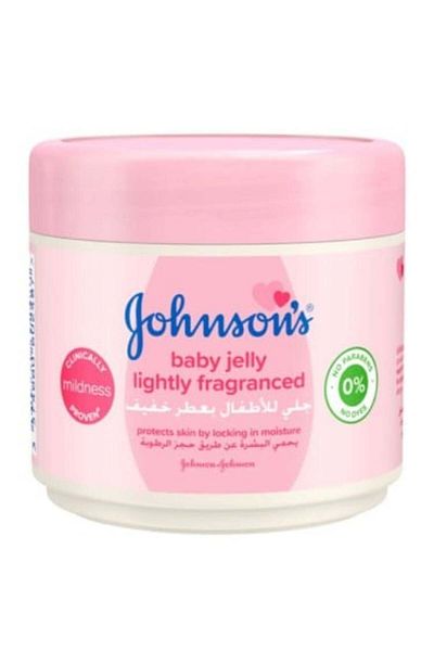 Johnson Baby Jelly Scented 250ml(PINK) 1133 --- جونسون جلي معطر للاطفال 250 مل وردي