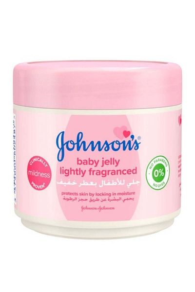 Johnson Baby Jelly Scented 250ml(PINK) 1133 --- جونسون جلي معطر للاطفال 250 مل وردي