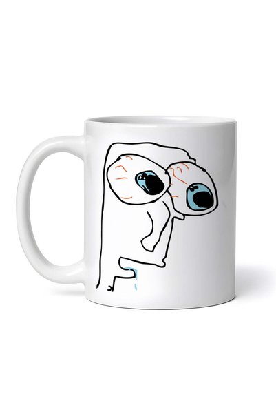 OEM Cană albă personalizată, Savoring Surprise Meme, INOVATIX®. 330ml