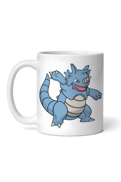 INOVATIX Personalized white mug, Pokemon Rhydon, INOVATIX®. 330 ml
