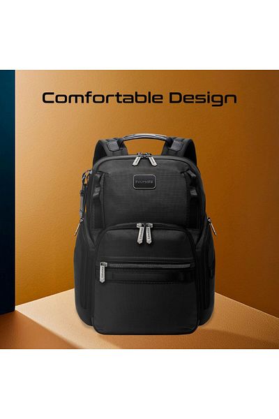 Promate Securestorage™ Laptop Backpack 15.6-inch With Multiple Compartments