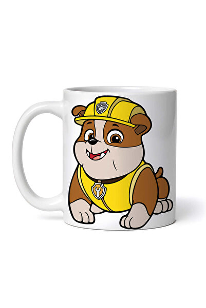 OEM Cană albă personalizată, cu zâmbete de la Patrula Cățelușilor din Rubble,...