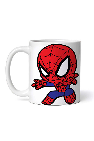OEM Cană albă personalizată, Spiderman, lansator de pânze, INOVATIX®. 330ml