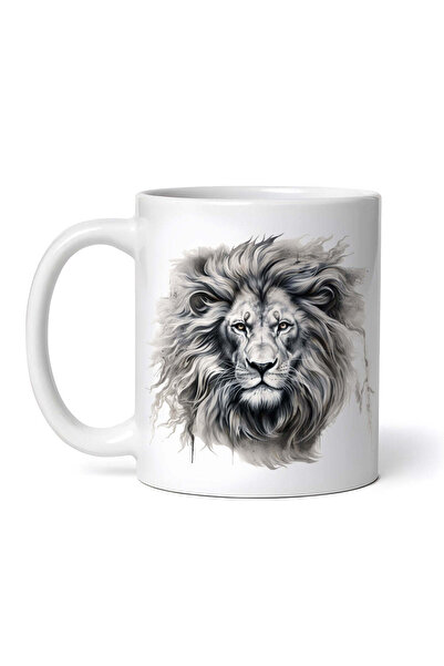 OEM Εξατομικευμένη λευκή κούπα, Ο Βασιλιάς των Λιονταριών της Ζούγκλας, INOVA...