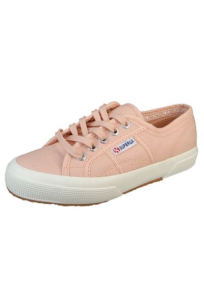 Superga Damen Low Sneaker 2750-cotu Classic Low Top S000010 Rosa Akg Pink Blush F Avorio Leinen