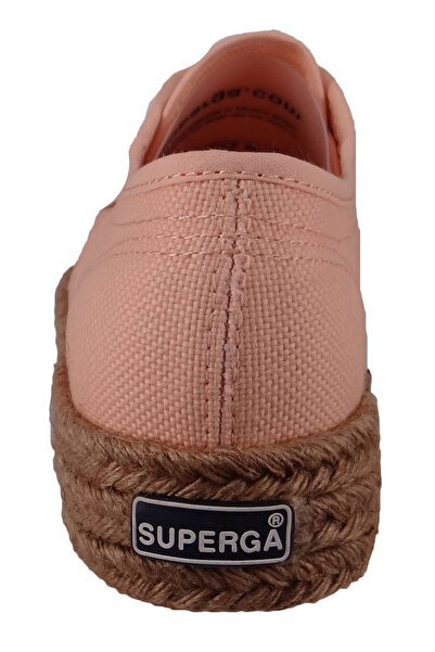 Superga Damen Low Sneaker 2730 Rope Low Top S00cf20 Rosa X7z Pink Peach Leinen
