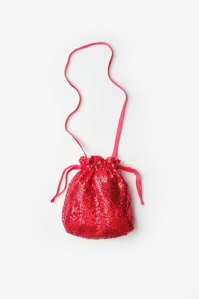 Le Mabelle Red Sequined Girl's Bag