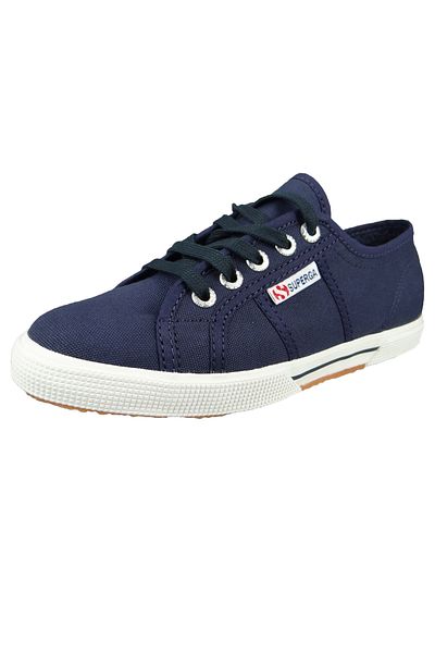 Superga Sneaker Cotu 2950 Blue Blau - Flache Sohle