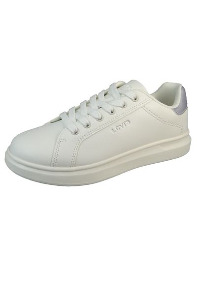 Levi's Damen Low Sneaker Ellis Low Top 233415-681 Weiß 50 Brilliant White Kunstleder
